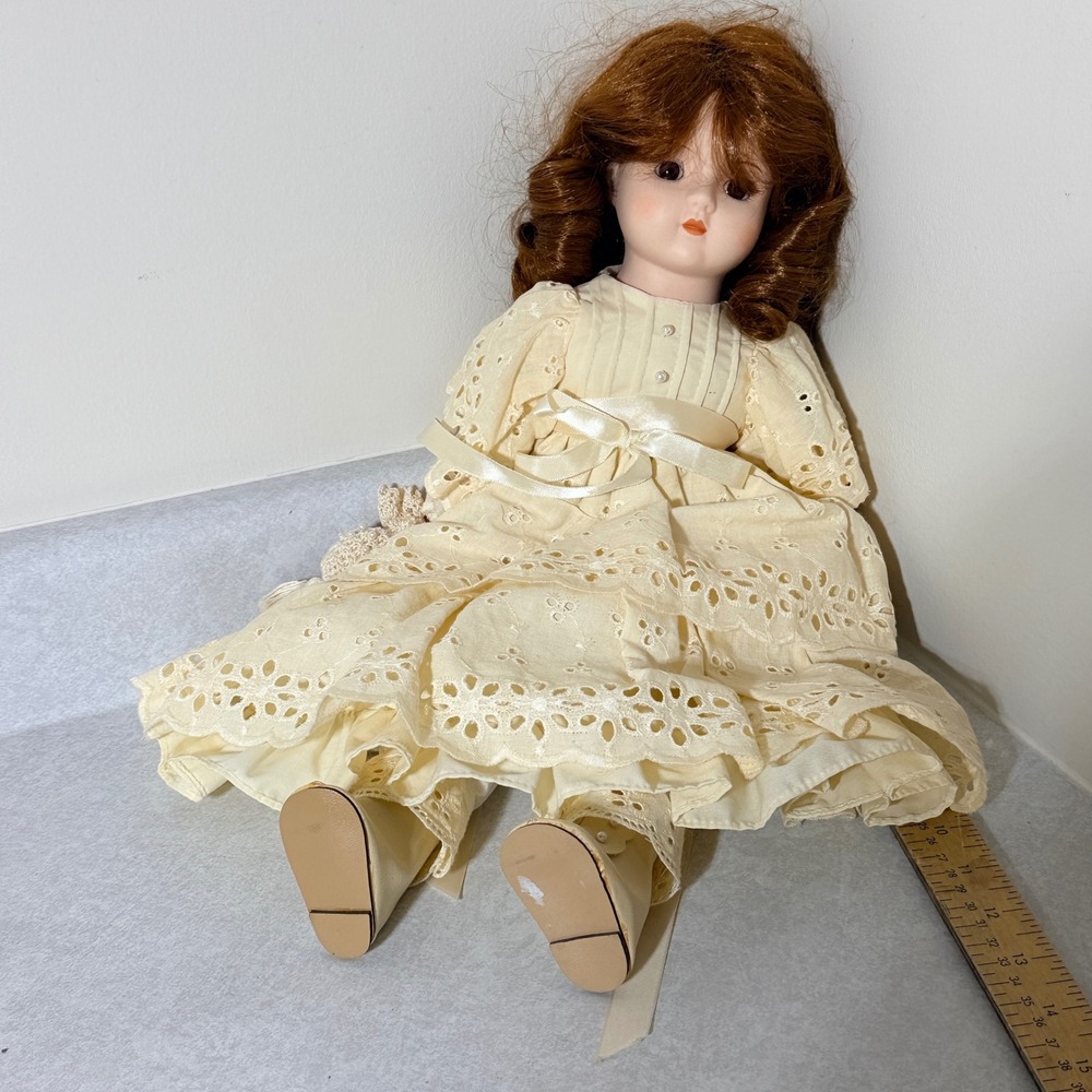 Victoria Ashlea Originals Limited Edition Porcelain Doll Auburn Hair 18"